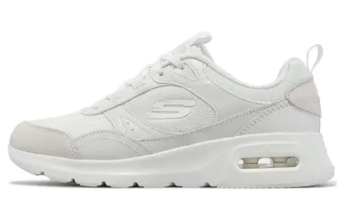 Skechers Air Court Retro Avenue Cushioning, Wear Resistant Low top Casual Shoes Women's White