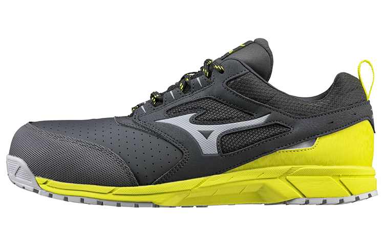 Mizuno Almighty Casual Shoes Unisex Low Top Black/Yellow