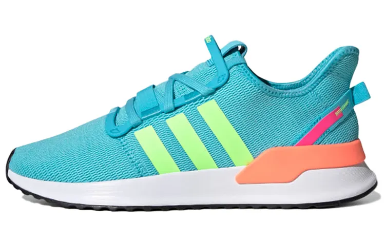 Adidas Originals U PATH Run Comfortable Slip Resistant Low top Casual Shoes Unisex Blue Green Orange