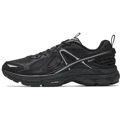 Anta Slip Resistant Abrasion Resistant Low top Casual Shoes Women's Black