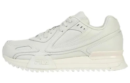 FILA Zama Lu Low top Athletic Shoes Unisex Cream Gray Korean Style