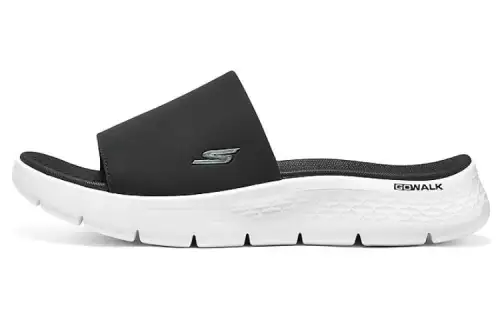 Skechers ON THE GO EVA Rubber Sole Slide Slippers Men's Black White