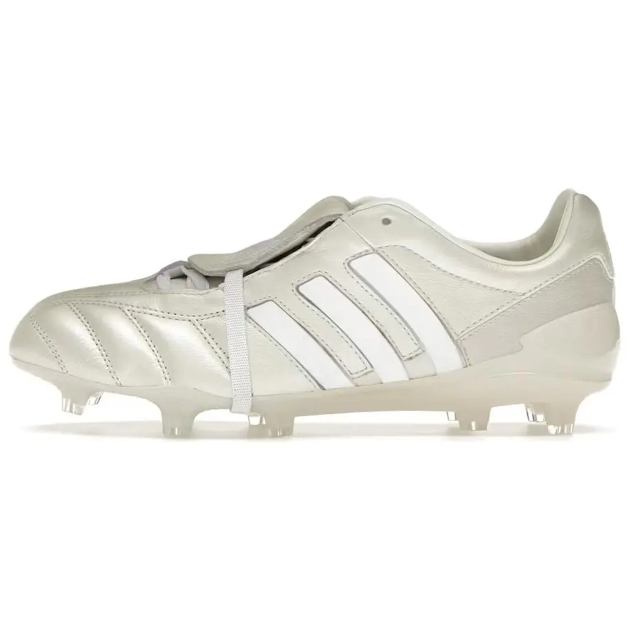 Adidas Predator Mania Slip Resistant Abrasion Resistant Soccer Shoes Men's Gray White