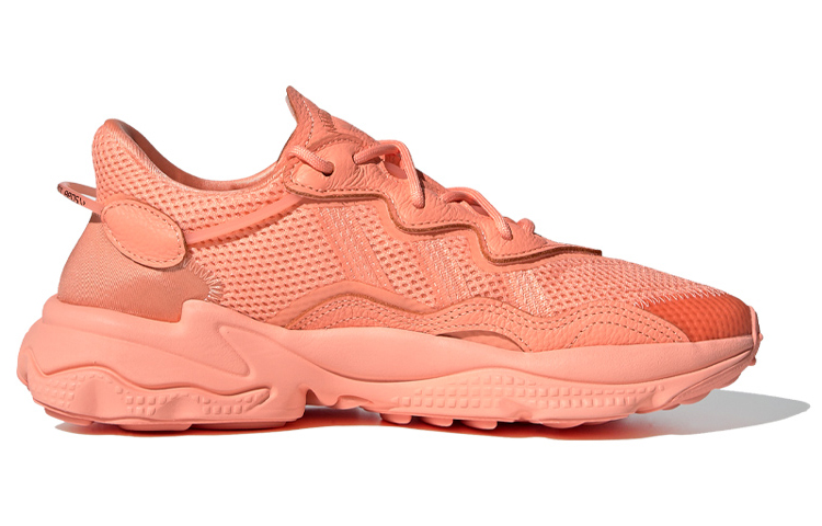 Женские кроссовки adidas originals Ozweego (апельсиновые) — фото 2
