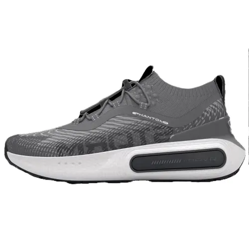 Under Armour Phantom 4 Comfortable Low top Casual Shoes Unisex Gray