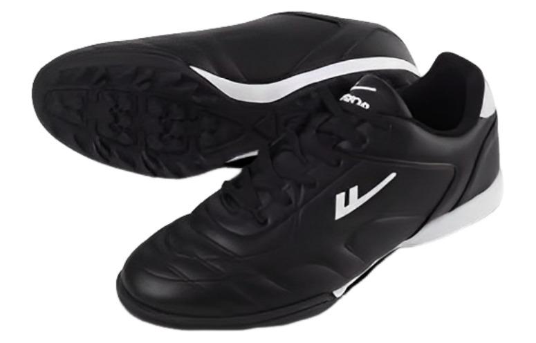 Warrior TF Turf Soft Ground, Firm Ground, Artificial Ground, Natural Ground, Indoor Pu Soccer Shoes Unisex Black