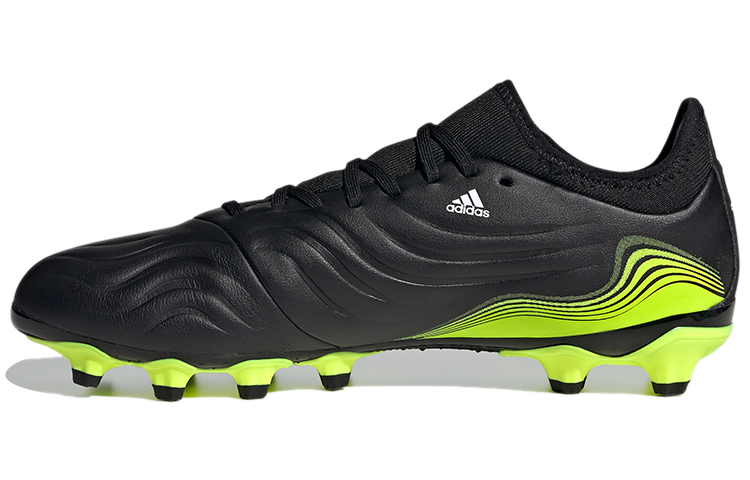 Adidas Copa Series Sense.3 Comfortable and Versatile MG (Glue Short Nails) Wear-Resistant Football Shoes Men's Black Green