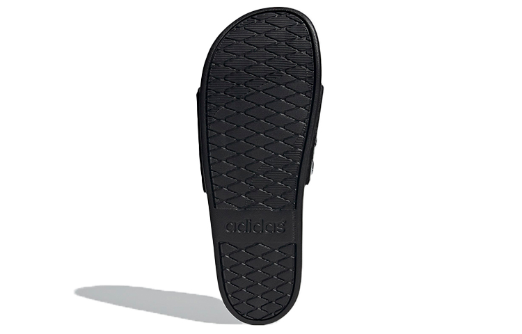 Шлепанцы adidas Adilette Comfort Slides (черно-серые) — фото 6