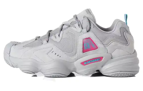 FILA x CHUYINWEILAI Floater Comfortable Abrasion Resistant Lightweight Low top Sports Casual Shoes Unisex Gray White