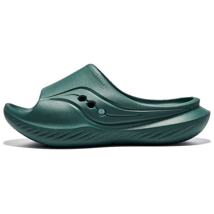 Шлепанцы Saucony Cradle (темно-зеленые)