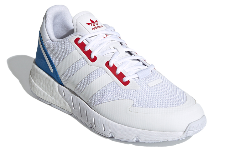 Кеды adidas originals ZX 1K Boost (белые) — Белый — фото 3