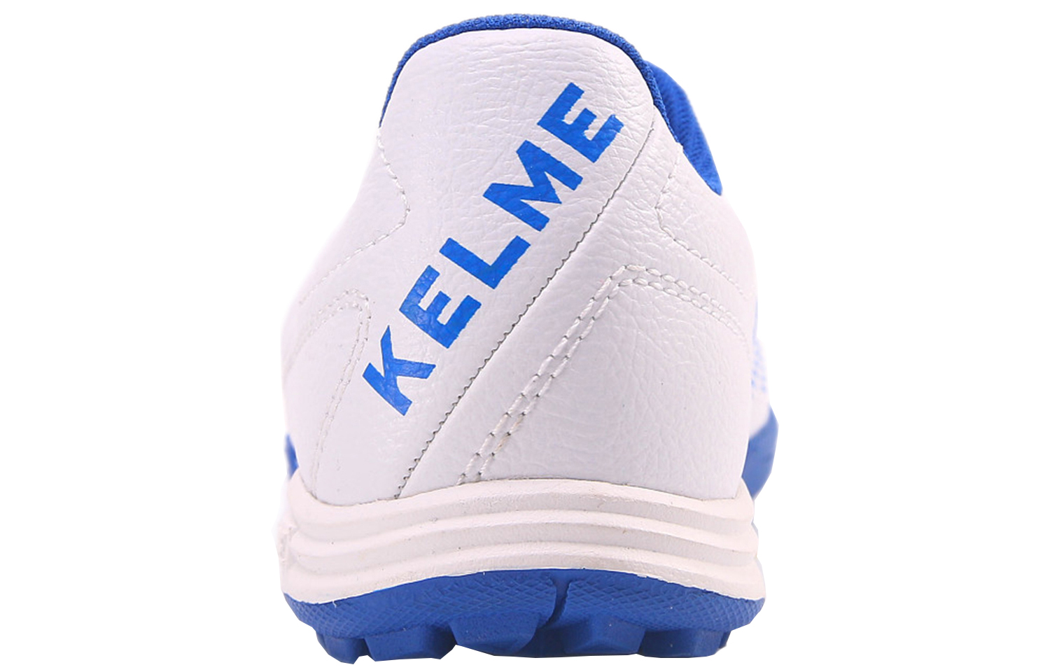 KELME Youth Training Collection TF Turf Artificial Turf Soccer Shoes Unisex White Royal Blue