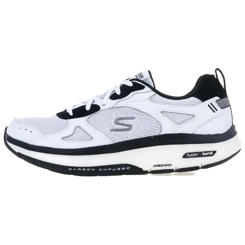 Skechers Go Walk Workout Walker Low top Casual Shoes Men's Black White