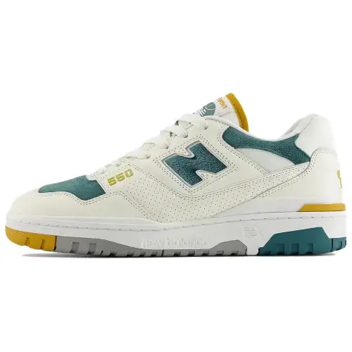 550 New Balance 'Suede Toe Pack - Green Mustard'