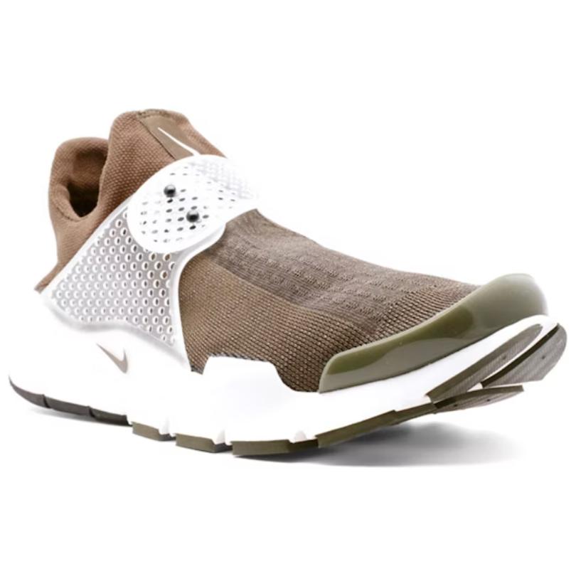 Мужские кроссовки Fragment Design x Nike Sock dart (коричневые) — фото 3