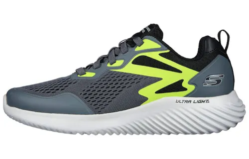 Skechers Bounder Belgrade Low top Casual Shoes Men's Gray