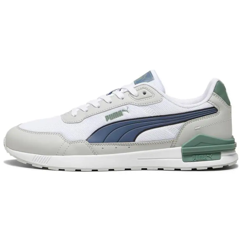 PUMA Graviton Cushioning Low top Casual Shoes Unisex Gray White