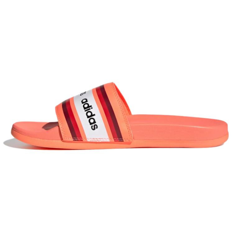 Adilette Farm Rio x Adilette Wmns Adidas Comfort Slides 'Signal Coral' Women's