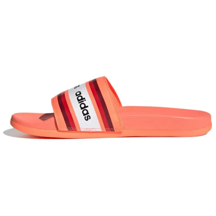 Adilette Farm Rio x Adilette Wmns Adidas Comfort Slides 'Signal Coral' Women's
