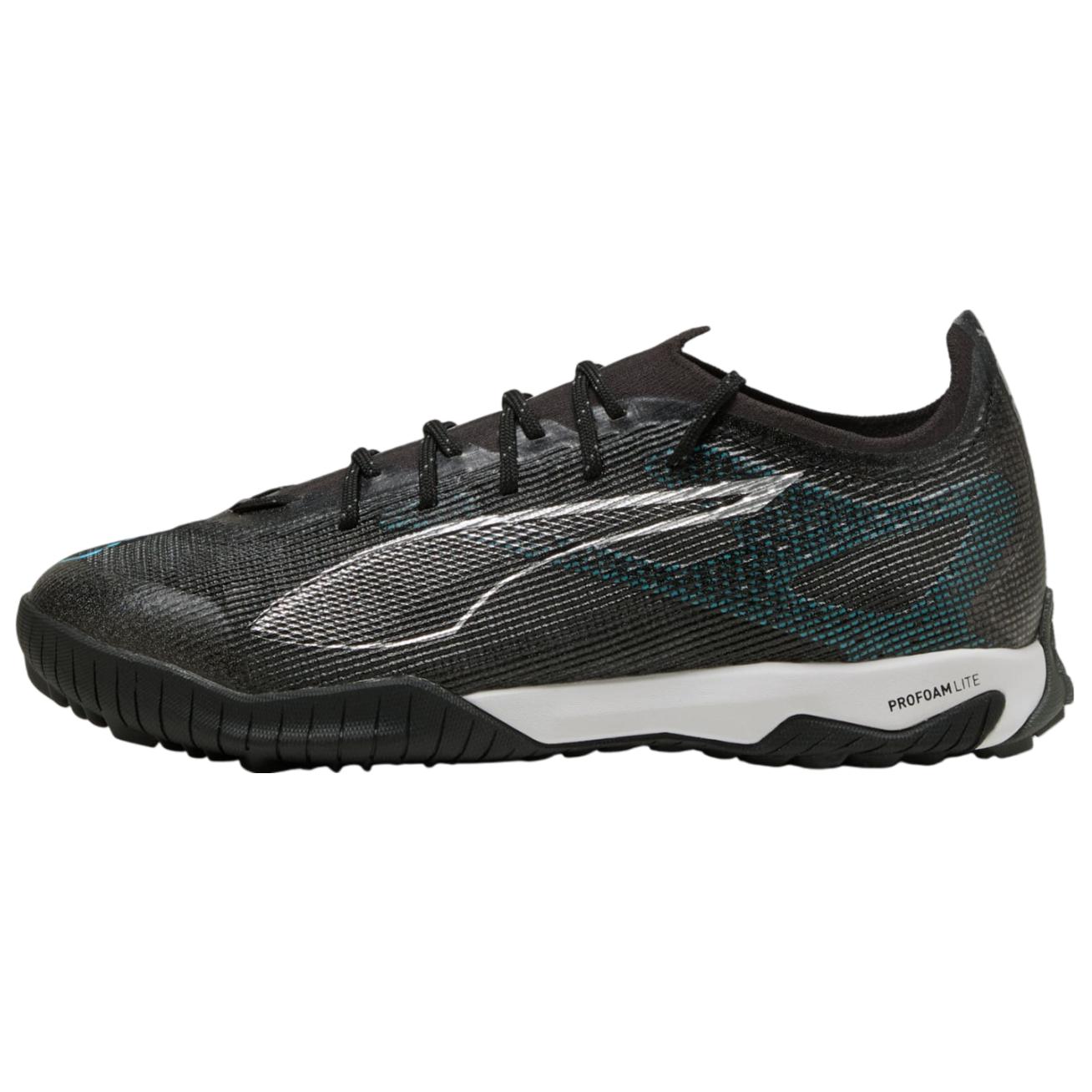 PUMA Ultra 5 Pro Soccer Shoes Unisex Black Silver