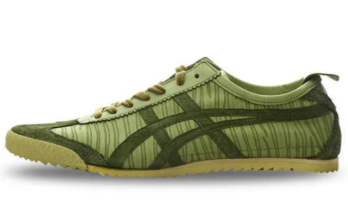 Onitsuka Tiger MEXICO 66 Casual Shoes Unisex Low Top Green/Beige