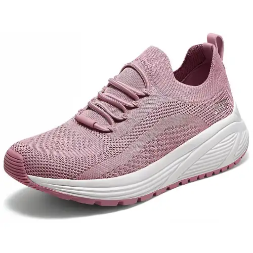Skechers BOBS Sport Comfortable Low top Casual Shoes Women's Pink