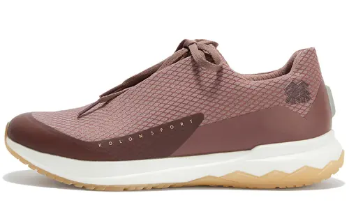 KOLON SPORT Commute Fabric Sports & Outdoors Slip Resistant Abrasion Resistant Low top Casual Shoes Women's Pink