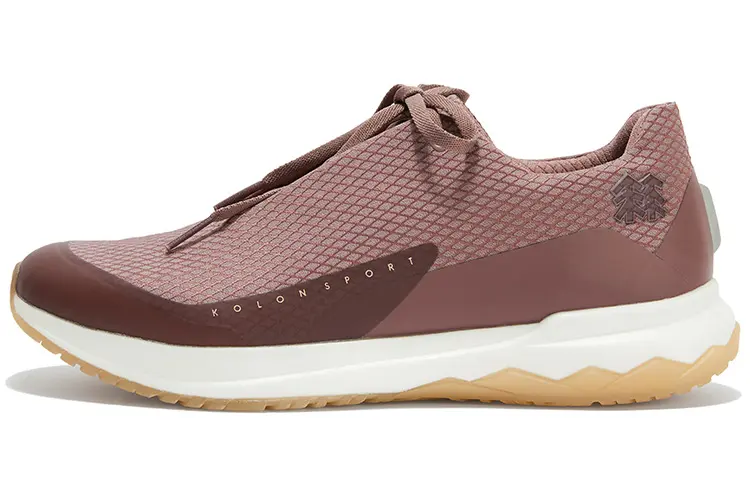 KOLON SPORT Commute Fabric Sports & Outdoors Slip Resistant Abrasion Resistant Low top Casual Shoes Women's Pink