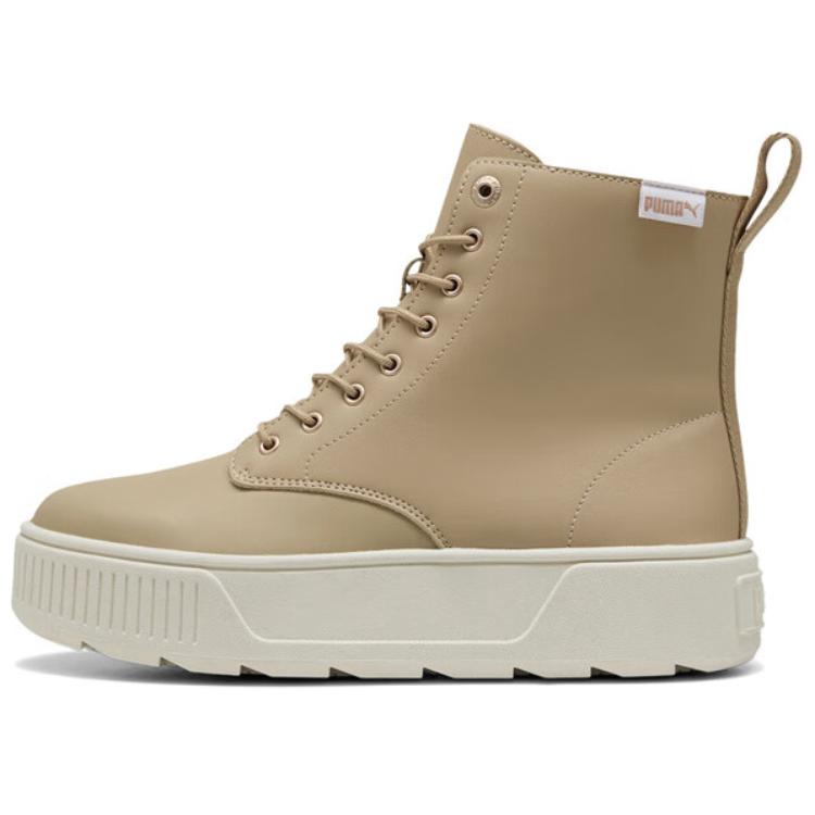 PUMA Karmen Comfortable And Lightweight Crew Combat Boots Women's Brown