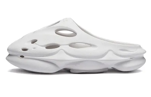 EQLZ EQUALIZER 1100 Slide Slippers Unisex Pearl White