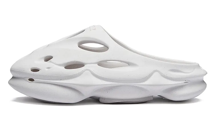 EQLZ EQUALIZER 1100 Slide Slippers Unisex Pearl White