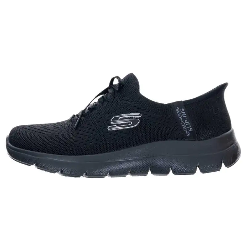 Skechers Abrasion Resistant Low top Casual Shoes Women's Black