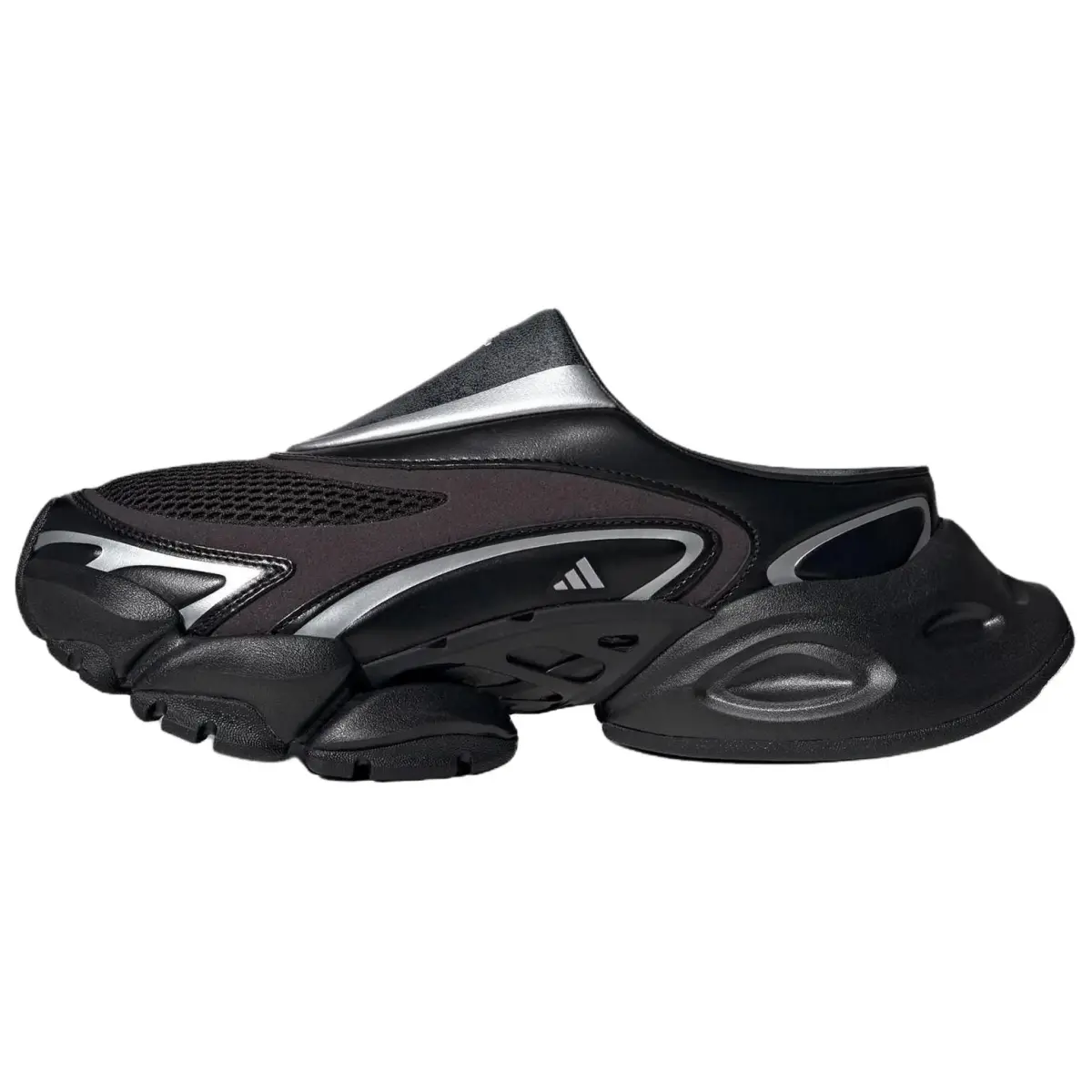 Adidas XLG Runner Mule Casual Shoes Unisex Black Silver