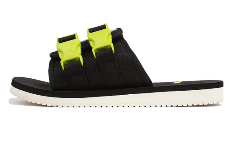 PUMA Wilo Lux Sandal Slide Black/Yellow