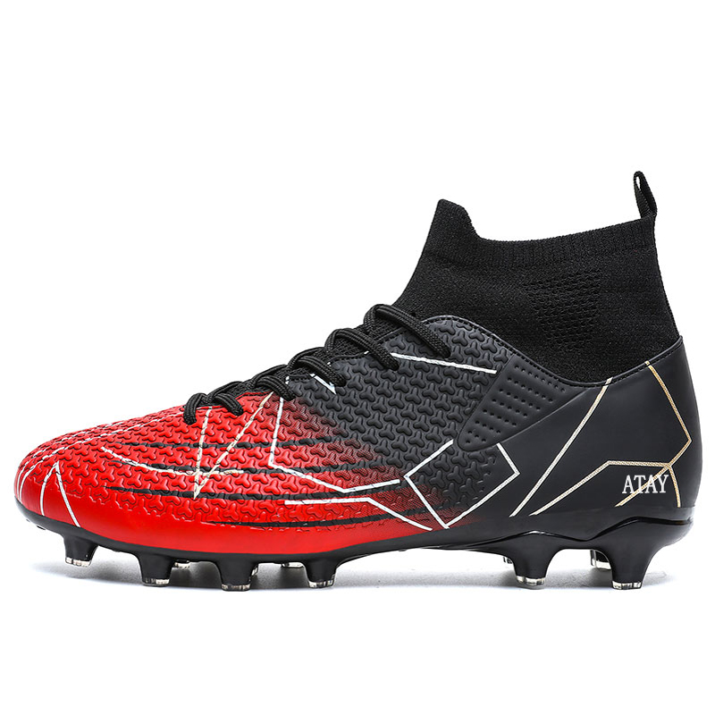 ATAY Microfiber Leather Slip Resistant Abrasion Resistant Slip Resistant Abrasion Resistant Soccer Shoes Unisex