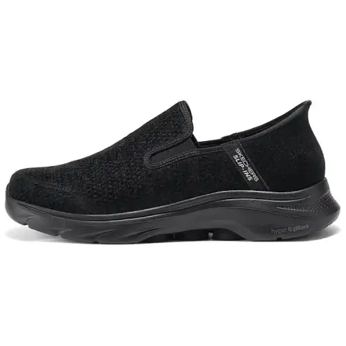 Skechers MEN'S GO WALK Low top Casual Shoes Men's Black
