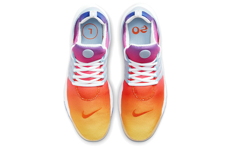 Кроссовки Nike Air Presto "Sunrise" TPU (оранжево-розово-фиолетовый градиент) — фото 4