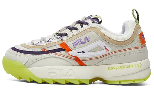 FILA FUSION Ray 1 Synthetic Leather, Artificial Leather Low top Casual Shoes Women's Multicolor