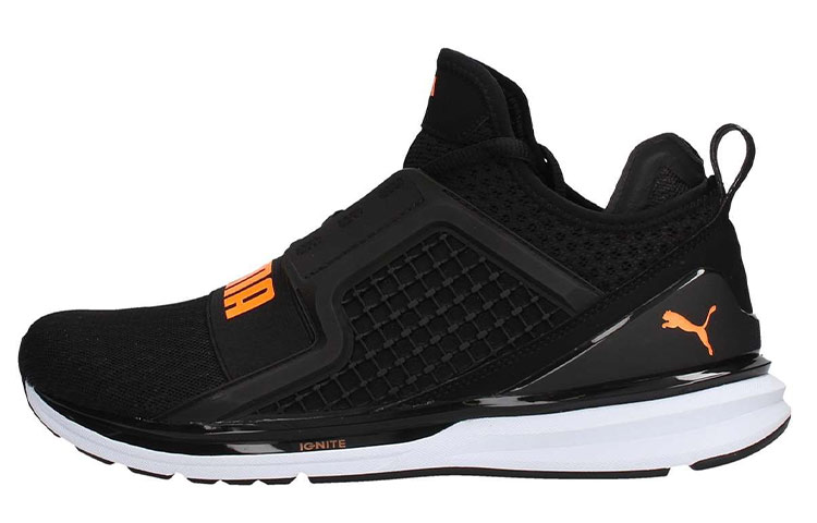 PUMA Ignite Limitless Running Shoes 'Black White'