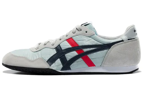 Onitsuka Tiger Serrano Lightweight Low top Casual Shoes Unisex Light Gray Blue