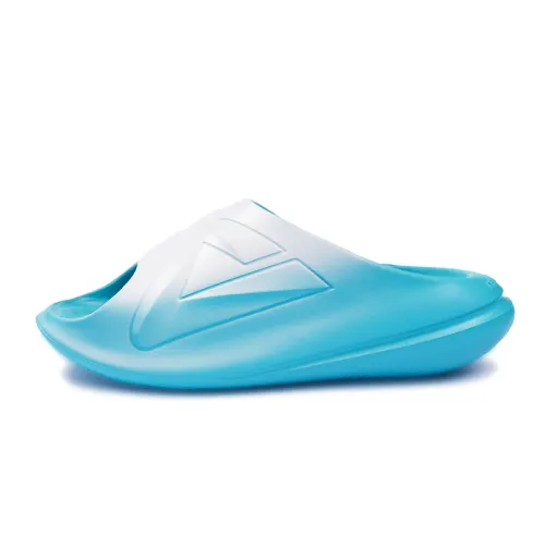 PEAK Fashion Trend Leather Patchwork Slide Slippers Men's