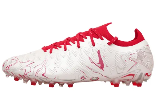 KELME MG Multi Ground Lightweight Coverage Soccer Shoes Men's White Red