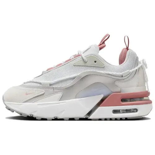 Nike Air Max Furyosa Soft And Comfortable Abrasion Resistant Low top Casual Shoes Women's White