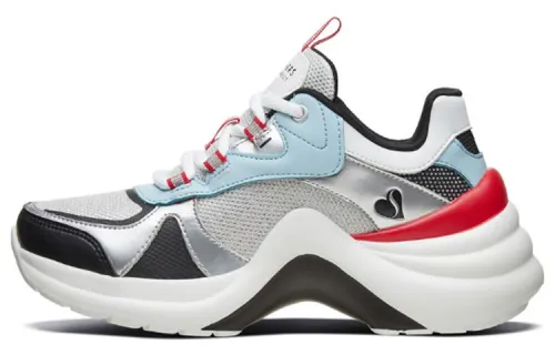 Skechers Solei St Running Shoes White/Red Women's
