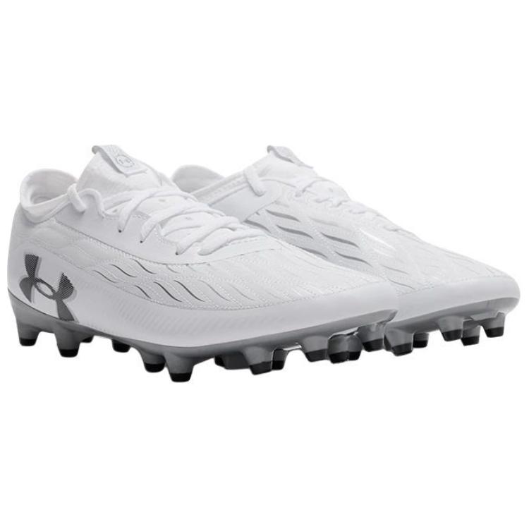 Under Armour Magnetico Select 4 Soft And Comfortable Abrasion Resistant Abrasion Resistant Soccer Shoes Unisex White