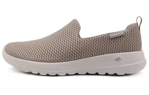 Skechers Go Walk Joy Low Top Slip Ons Grey/Brown Women's