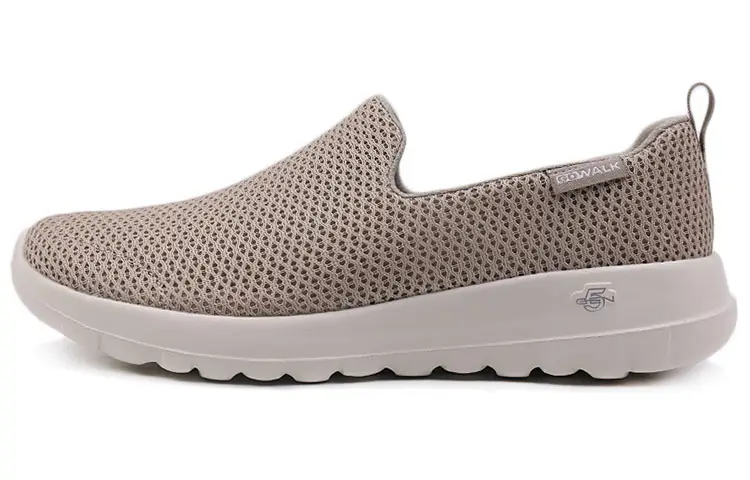 Skechers Go Walk Joy Low Top Slip Ons Grey/Brown Women's