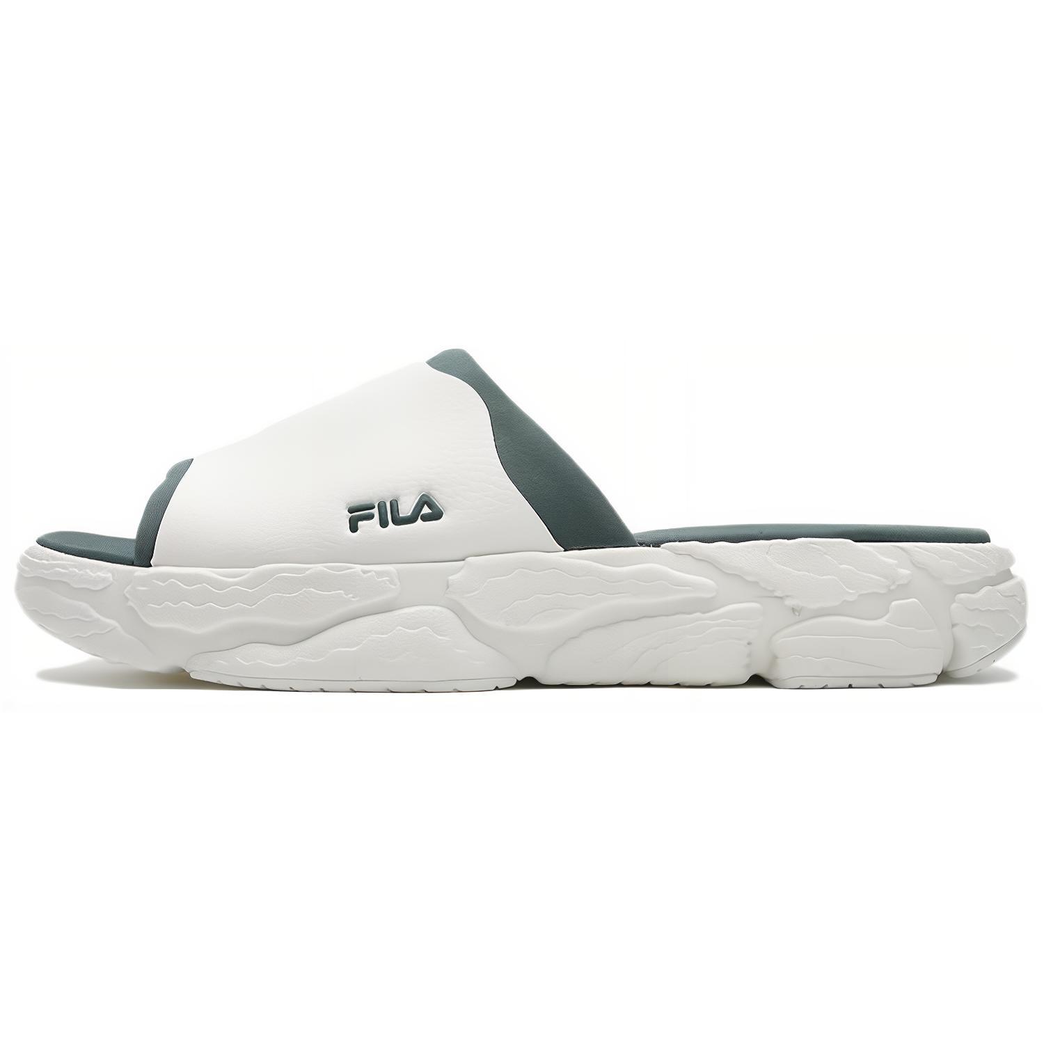 FILA Fern Slide Slippers Men's White