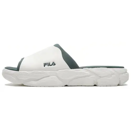 FILA Fern Slide Slippers Men's White