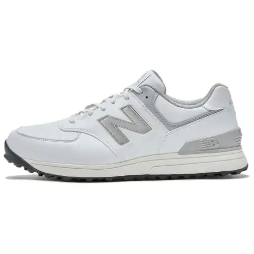 New Balance NB 574 Cushioning, Wear Resistant Low top Casual Shoes Unisex White